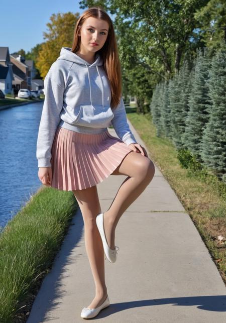 Ballerina Flat Shoes SDXL