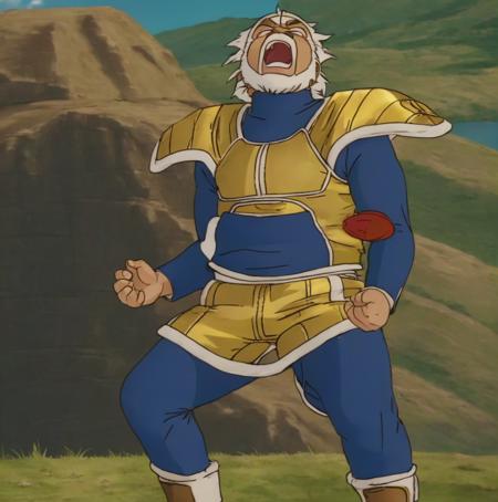 vageta saiyan armor