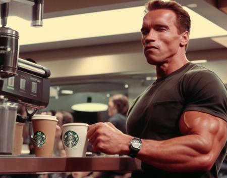 V1.5: Arnold Schwarzenegger (Total Recall/90s Era) - HQ Dreambooth Trained Checkpoint (for quality preservation)