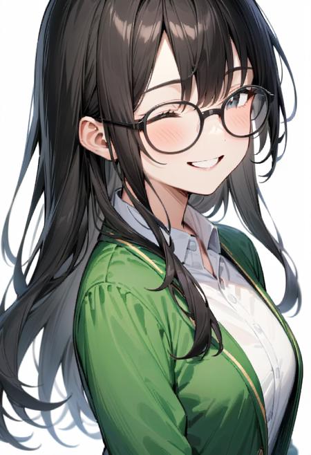 boston - metal frame glasses2 SDXL