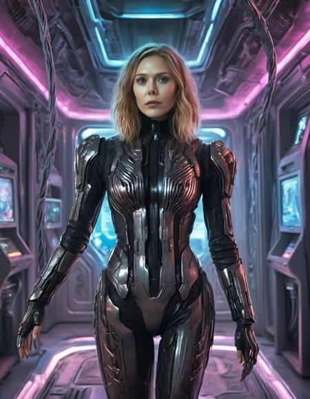 Elizabeth Olsen SDXL
