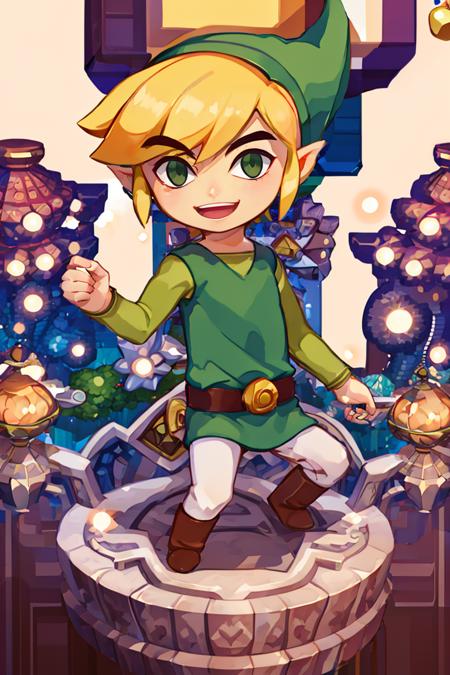 Santa Link! Toon Link - Multiple Outfits (The Legend Of Zelda: Wind Waker) [Pony & SD1.5]