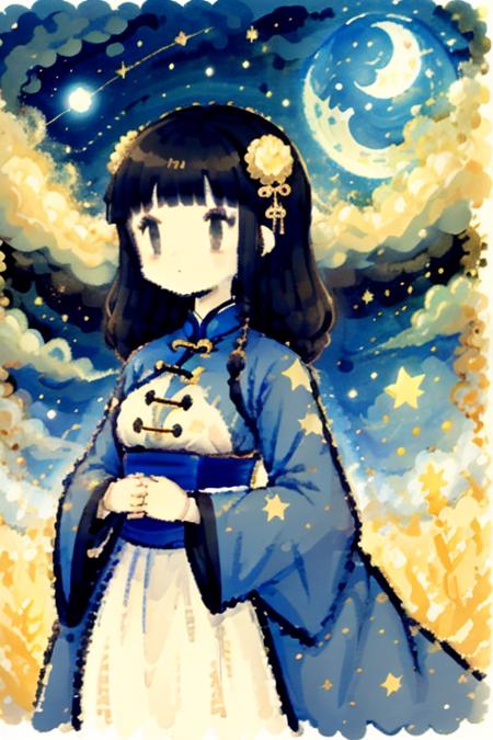 Oil painting/Crayon drawing 蜡笔画版本v1.0 (ID: 573577)
