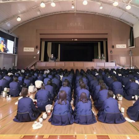 体育館 Japanese school gymnasium SD15