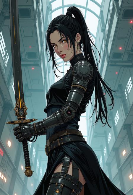 Neurocore Anime Luminal Genesis by ChronoKnight - [FLUX]