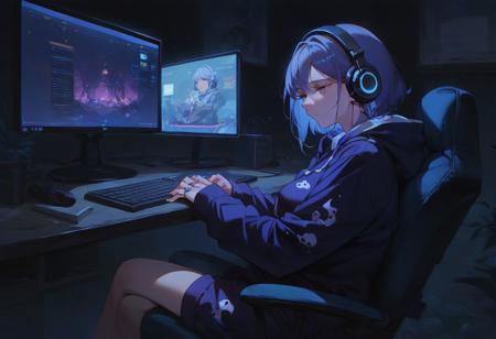 Low-Key Lighting Style - pony版本v1.0 (ID: 573443)