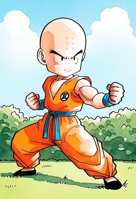 Krillin/クリリン - Dragon Ball | Illus Character