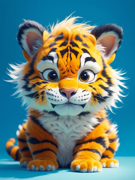 【Animal IP】 A fluffy world hairy little animals doll toys