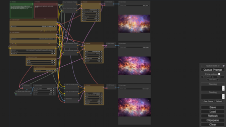 txt2img+img2img+ControlNet Base+Lora+Refiner+Upscale FusionDraw9257_Workflow_SDXL版本v1.0 (ID: 191391)