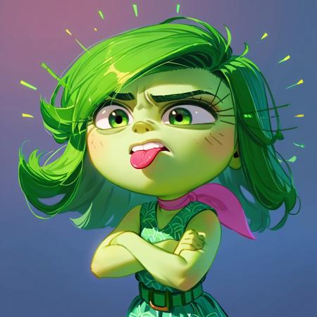Disgust - Inside Out 2 (PonyXL)