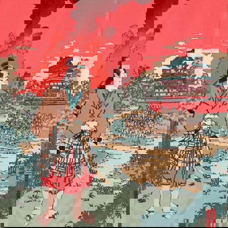 Historic Ukiyo-e Style [Lora] Flux