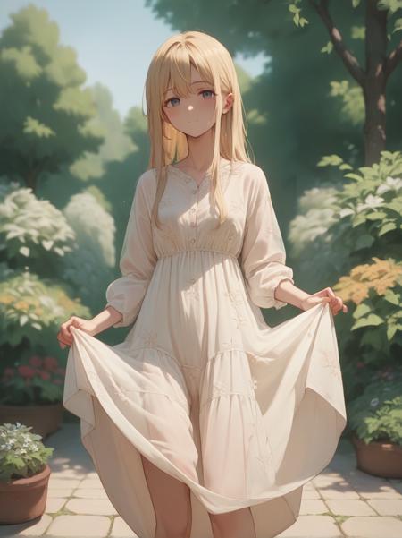 Linen dress