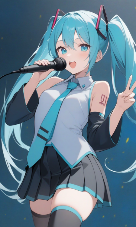 Hatsune Miku - (Vocaloid) XL版本v1.0 (ID: 407582)