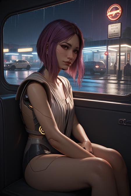 Songbird from Cyberpunk 2077 [Pony]
