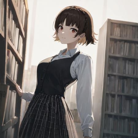 Niijima Makoto 新島 真 - Persona 5 SDXL版本v3.0 (ID: 319252)