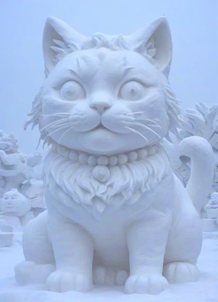PE Snow Sculpture [Style]
