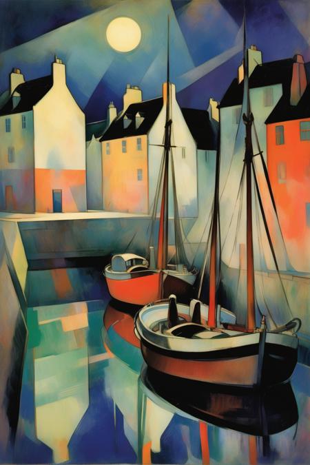 Lyonel Feininger Style
