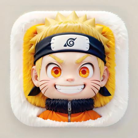 Plush square icon 毛绒方圆图标