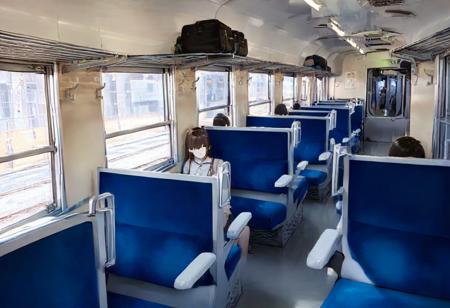 国鉄12系客車車内風景SDXL