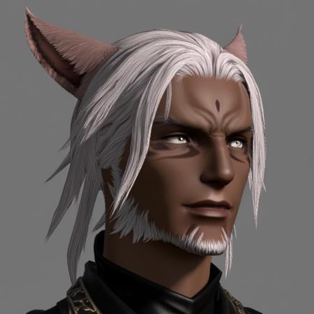 Face 2 Male Miqo RE:MIX Pony/Flux/XL/1.5