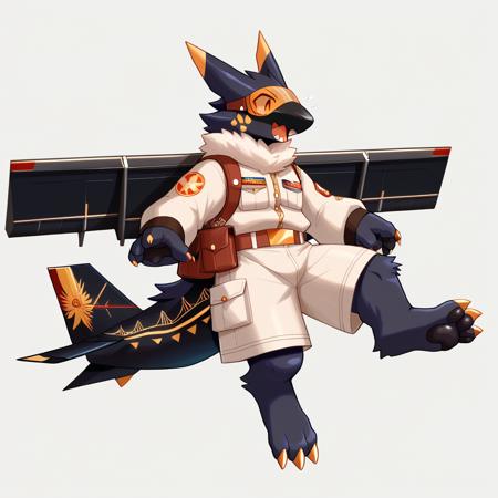 Airplane Dragon (furry species) - scpkid