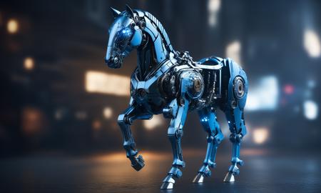 XL Special effects mech art style