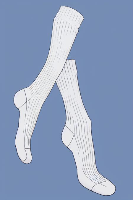 socks removed - white | simple painting layer