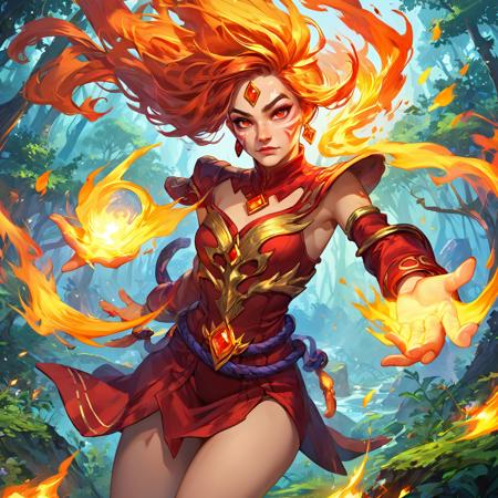 Lina from Dota 2版本v1.0 (ID: 676033)