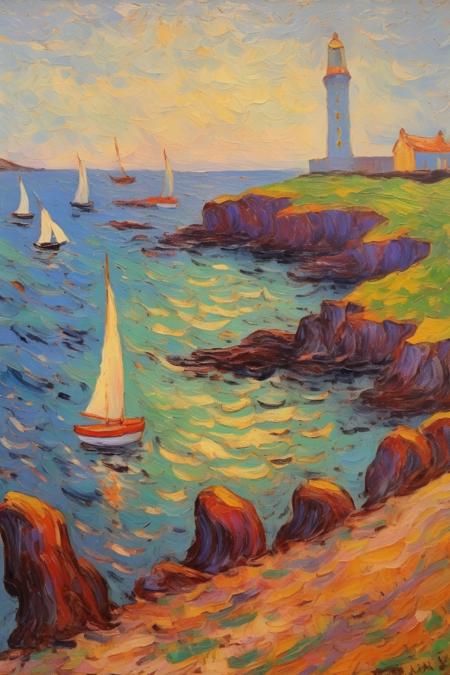 Maxime Maufra Style版本SD XL (ID: 154086)