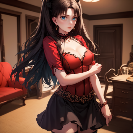 Rin tohsaka  LORA and(Pony)  from fate stay night visual novel