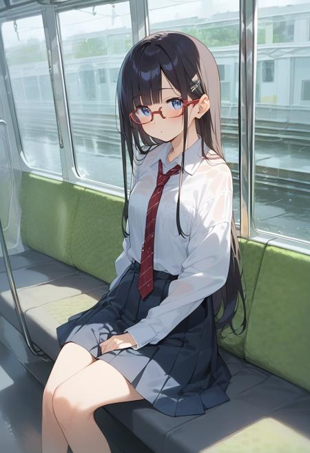JR East E235 series train interior PONY