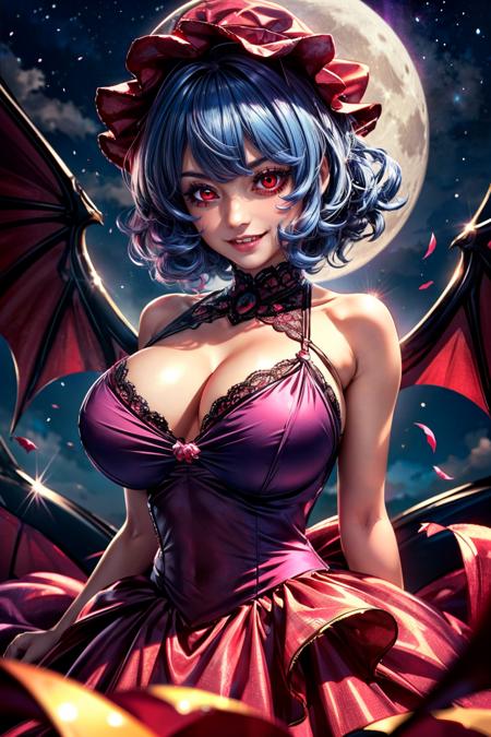 Remilia Scarlet | レミリア・スカーレット (Touhou: Embodiment of Scarlet Devil) [Pony & Illustrious & SD1.5]版本v1.0 (ID: 290112)