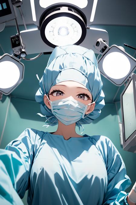 Female Surgeon / Surgical Nurse XL