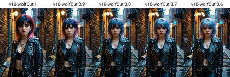 WolfCut - HairStyle [SD15, SDXL, PONY]