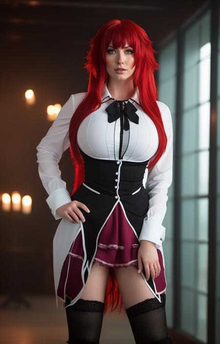 Rias Gremory - High School DxD - SDXL Realistic & Anime