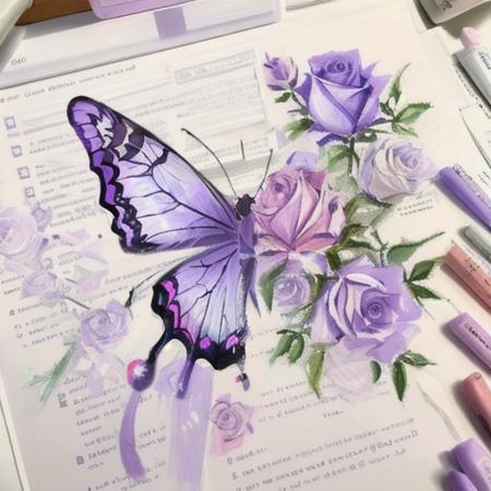 butterflyRoseC