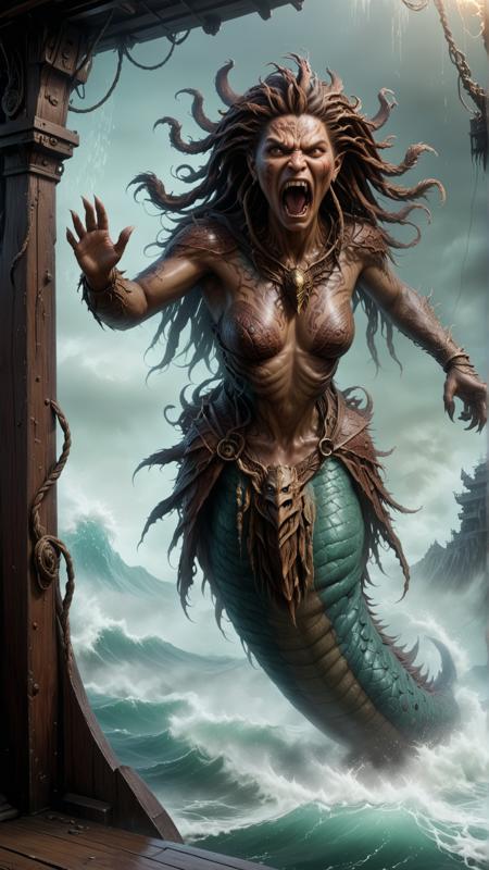 ? Naga - Creature Concept - SDXL - Turn anyone into a snake creature ?