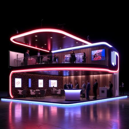 Exhibition Booth  - Flux.1 D