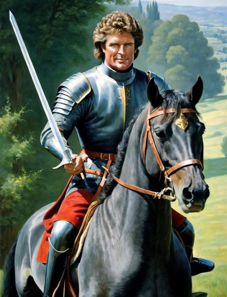 Michael Knight (David Hasslehoff, Knight Rider)