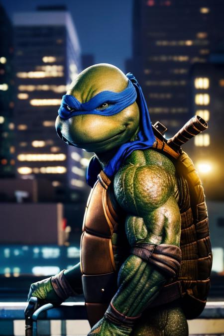 90s TMNT Leonardo - Realistic版本v1.0 Alpha (ID: 50257)