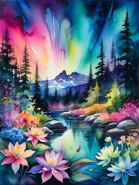 painting art Watercolor XL by Happy Ai/09/watercolor art/animation/anime/paintings/illustrations/水彩画/插画/动画/漫画/绘画/絵画/그림/