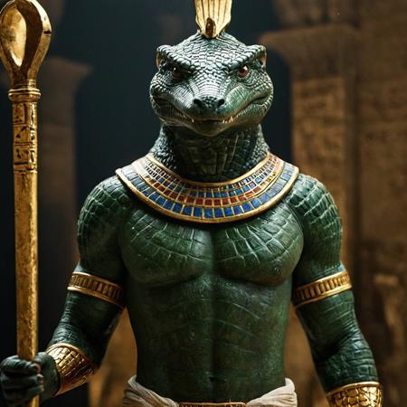 Egyptian mythology cinematic style XL + F1D