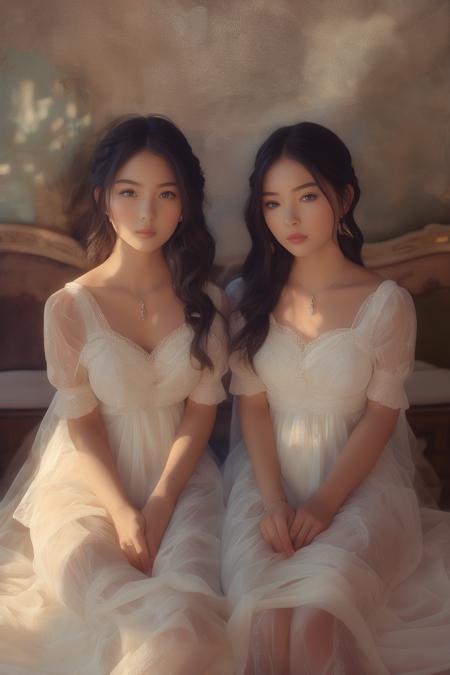 beautiful sisters