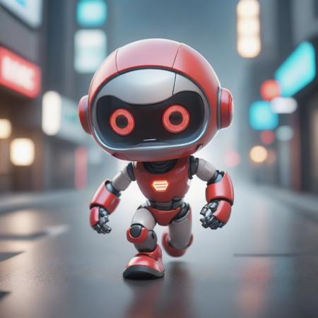 robot ip design - 机器人 吉祥物 ip形象