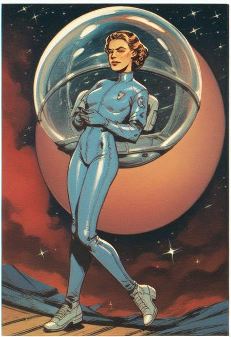 Professor Peabody (Dan Dare, The Eagle, 1950s)