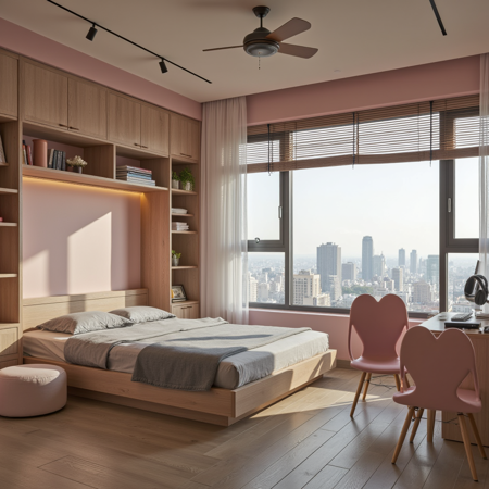 CTAI-Apartment with minimalist interior style