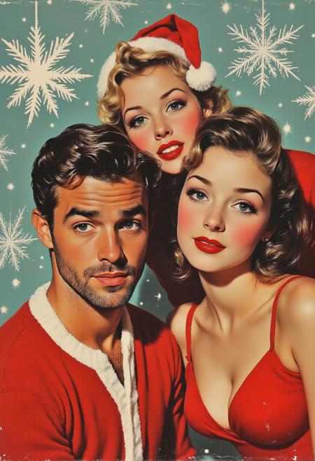 Naughty Retro Christmas Cards @Ethanar版本V1 (ID: 1163194)
