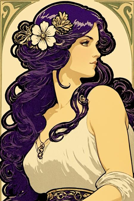 Inspired by Mucha (Art Nouveau)