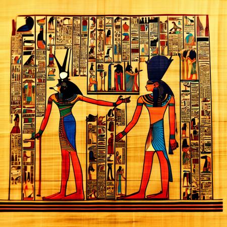 Ancient Egyptian Papyrus 2900 B.C.版本V1 (ID: 915870)