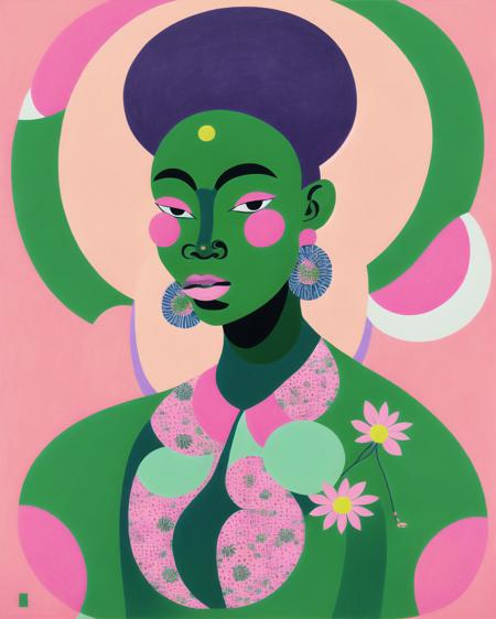 Graphic portrait